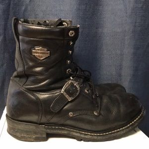 Harley-Davidson Faded Glory Black boots size 11